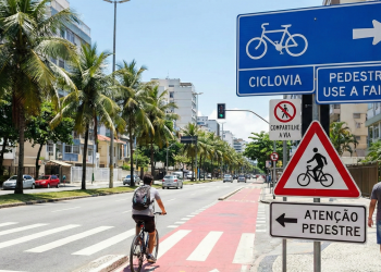Essas placas protegem ciclistas e pedestres no trânsito e muitos motoristas ainda ignoram