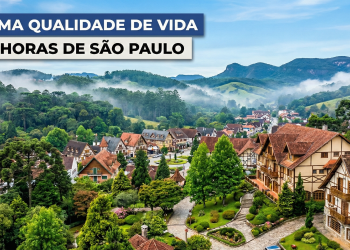 A mais de 1.500 metros de altitude, cidade do interior de SP apelidada de "Suíça Brasileira" é uma das melhores para morar e viver com tranquilidade