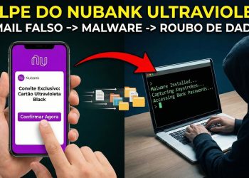 Se você tem conta no Nubank, cuidado com o golpe do convite exclusivo que instala vírus