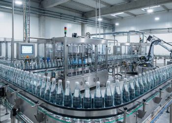 Milhares de garrafas por hora e um processo sem contato humano: é assim que a engenharia engarrafa a água mineral direto da fonte para você