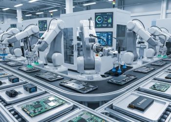 Milhares de microcomponentes e robôs de precisão cirúrgica: é assim que a engenharia monta em segundos o smartphone que está na sua mão