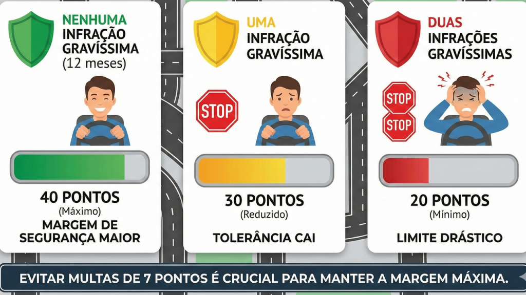 Os pontos que mais derruba a CNH está pegando muitos motoristas
