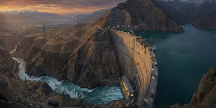 Gigante de concreto com 335 metros de altura superior à Torre Eiffel segura um rio inteiro e será entregue em 2035 representando feito de engenharia