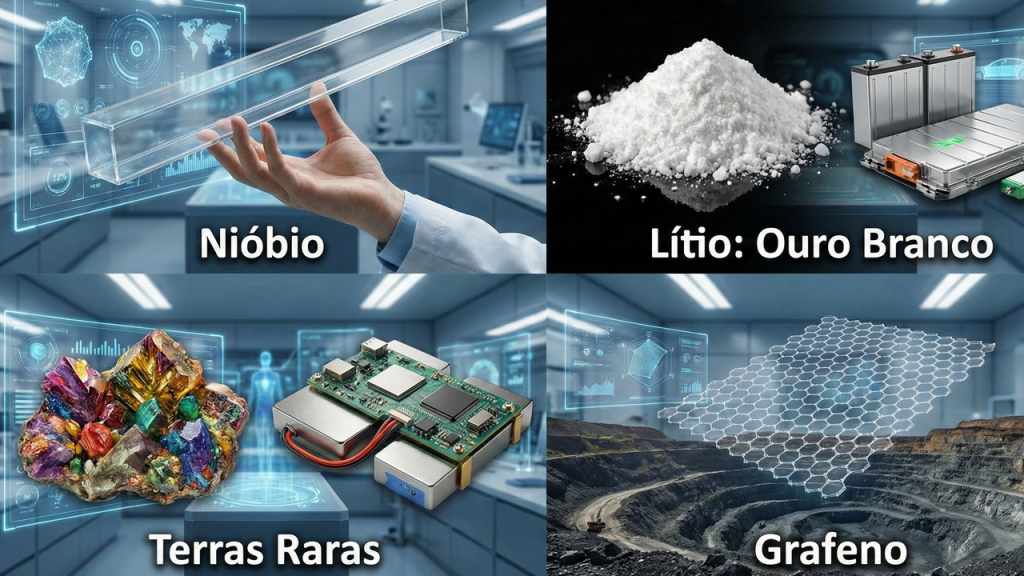 Não é petróleo nem ouro: descubra a riqueza mineral brasileira que o mundo inteiro está de olho