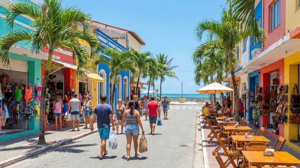 Avenida cearense ganha fama como o corredor da moda de Fortaleza; com 1.5 km de lojas, ela virou um shopping a céu aberto para turistas