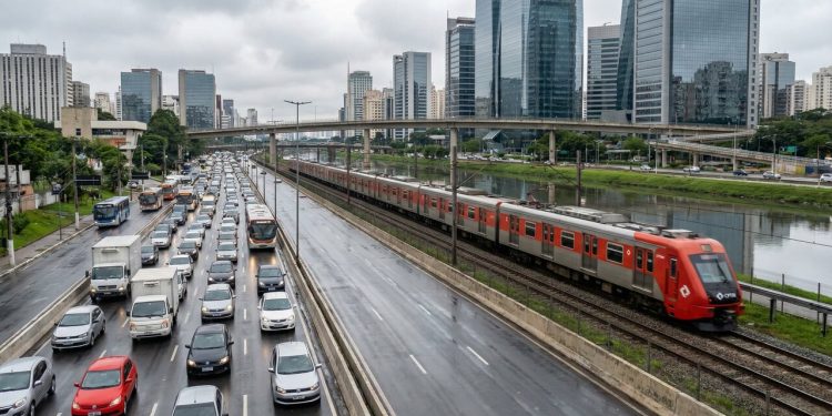 Com 22,5 km de vias expressas e dezenas de pontes, a avenida é a artéria vital que move a maior metrópole do Brasil ao lado do rio