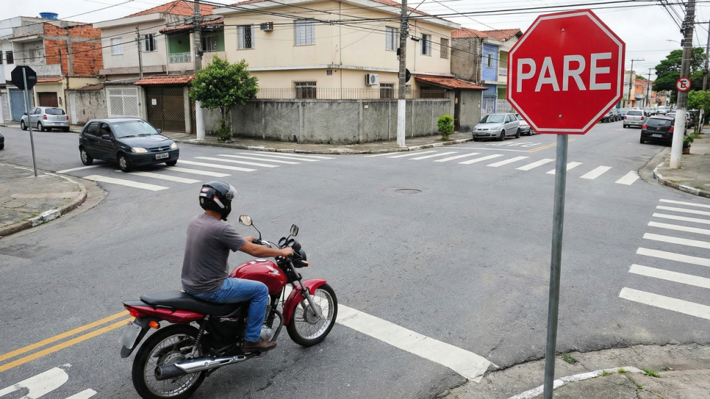 Motociclistas ignoram placas e acabam pagando multas altas sem perceber