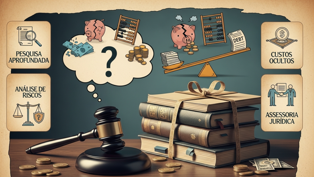 Evite surpresas financeiras ao investir em imóveis judiciais antigos