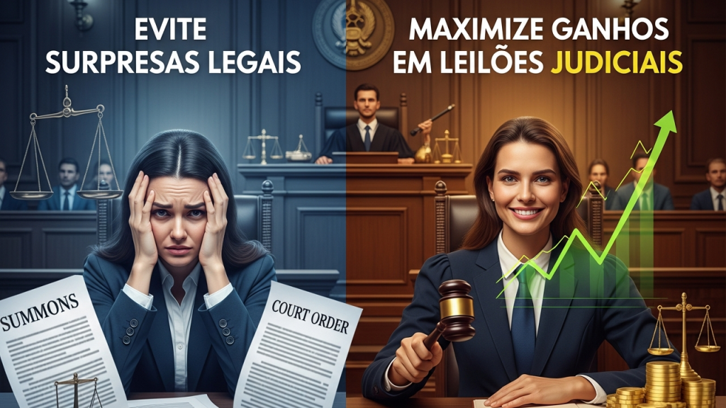Evite surpresas legais e maximize ganhos em leilões judiciais