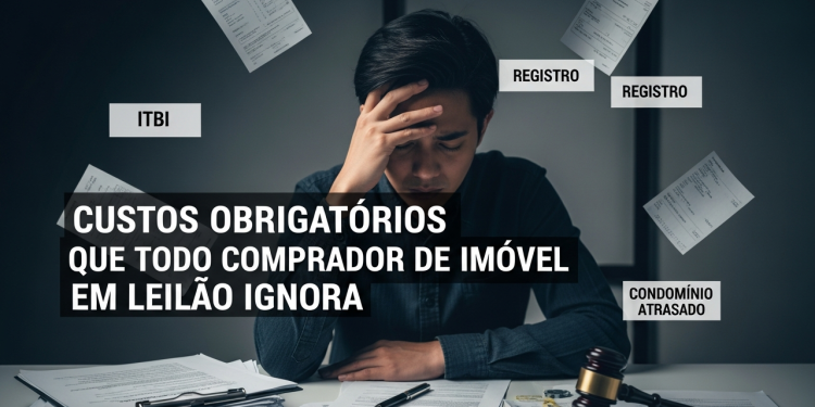 Os custos obrigatórios que todo comprador de imóvel em leilão ignora