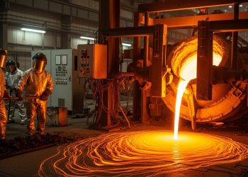 Com areia derretida a mais de 1.500°C, é assim que a indústria transforma um simples grão no material transparente do nosso dia a dia