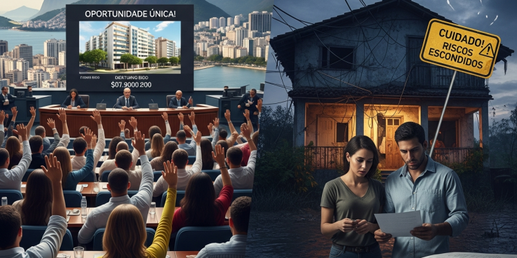 Imóveis baratos em leilões no Rio de Janeiro chamam atenção mas escondem riscos que poucos avaliam