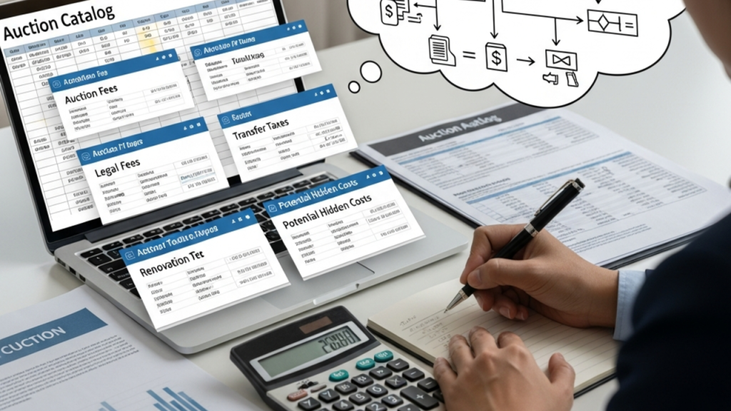 Aprenda a calcular todos os custos e evitar surpresas antes de arrematar imóveis em leilão