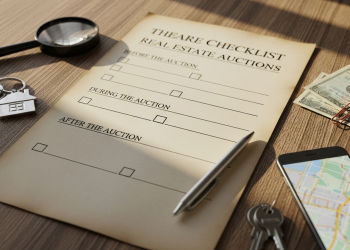 Checklist completo para participar de leilões de imóveis evitando surpresas legais e financeiras