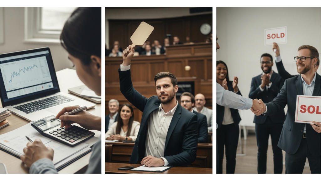 3 estratégias essenciais para vencer em leilões de imóveis