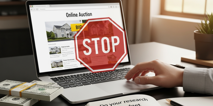 Não perca dinheiro em leilões online de imóveis siga estas dicas