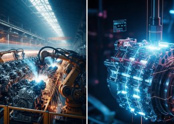 A indústria que transforma metal bruto em motores precisos com erro menor que um fio de cabelo