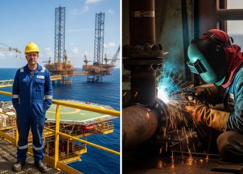 Os cargos offshore mais bem pagos de 2025 oferecem salários acima de 20 mil e bônus milionários