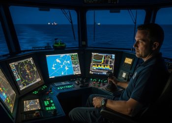 R$ 18 mil por mês e escalas flexíveis mostram por que brasileiros comemoram a carreira de operador que domina navios sem esforço físi