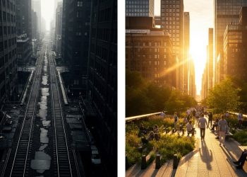 O parque elevado que regenerou bairros inteiros e redefiniu a qualidade de vida urbana