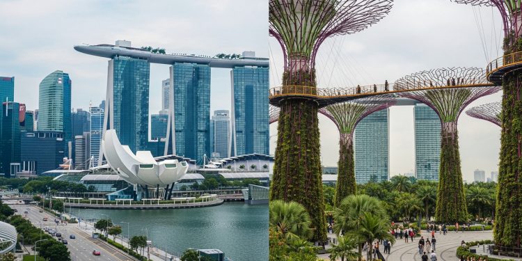 Singapura impressiona turistas ao unir tecnologia futurista, natureza urbana e custo elevado