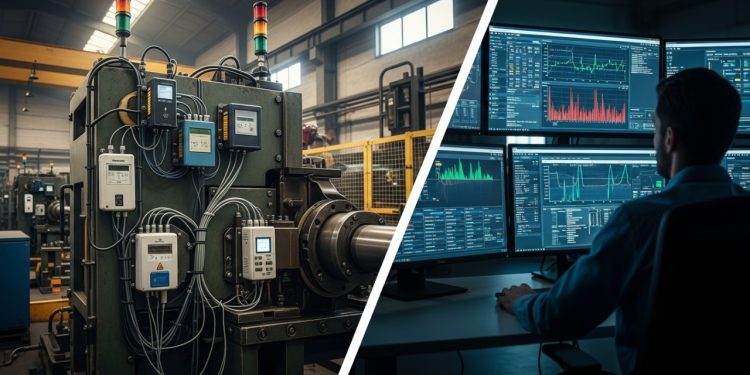 A indústria 4.0 que reduz paragens inesperadas ao usar sensores e inteligência artificial na manutenção de máquinas