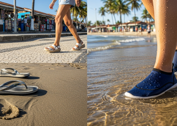 Sapatos para praia que custam pouco e salvam seus pés do calor, da areia e da caminhada