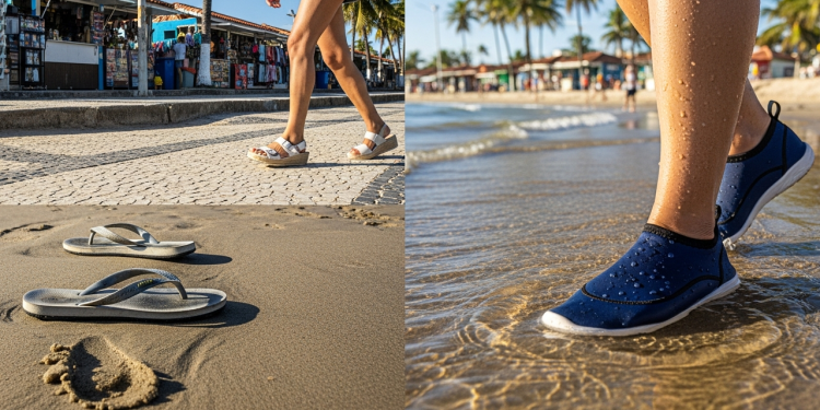Sapatos para praia que custam pouco e salvam seus pés do calor, da areia e da caminhada