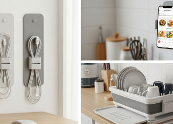 Como 3 itens baratos tornam a rotina doméstica prática e organizada