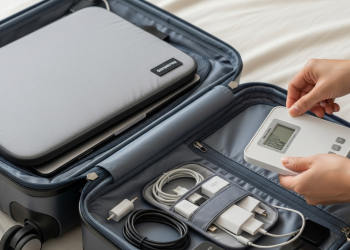 Três itens essenciais de viagem por até R$ 60 que evitam bagunça e excesso de peso na mala