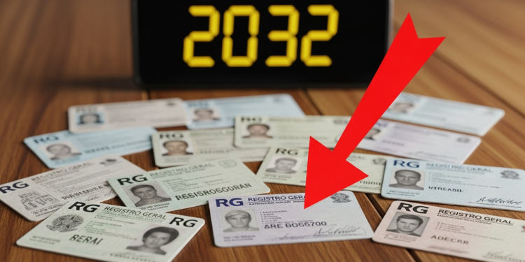 A data limite é 2032, fim do RG chega no Brasil e já existe o substituto