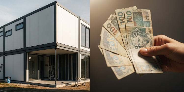 Construções modulares que aceleram a obra e reduzem desperdícios de materiais