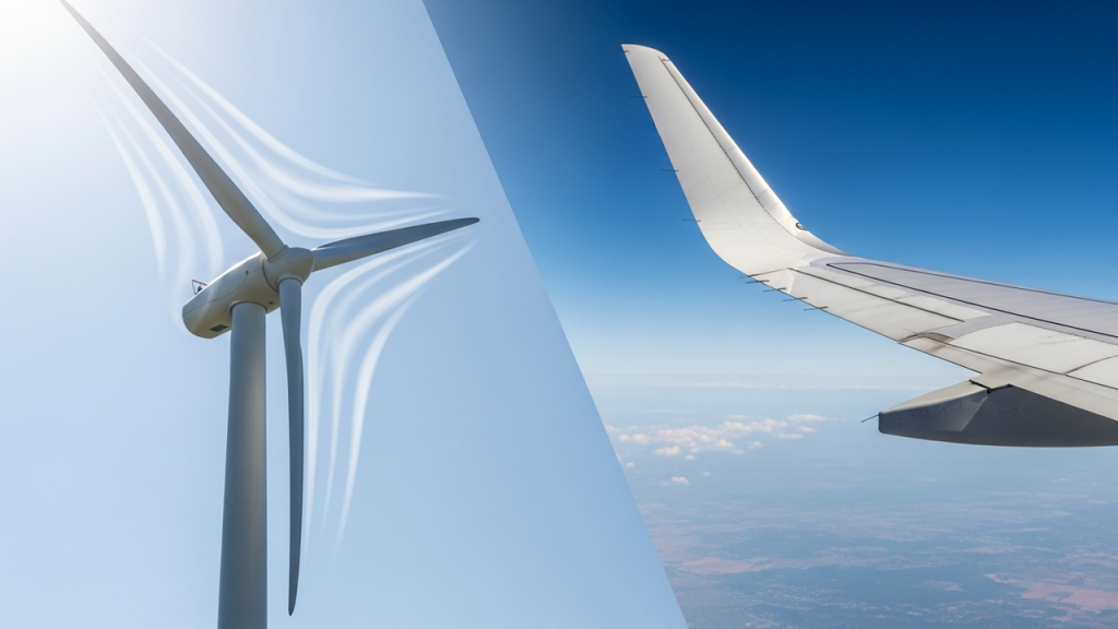 Funcionamento de turbinas eólicas que geram energia para milhares de residências 