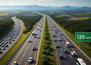 Com 145 km de extensão, limite de velocidade de 120 km/h, essa nova rodovia vai acabar com as filas da BR-101 em Santa Catarina