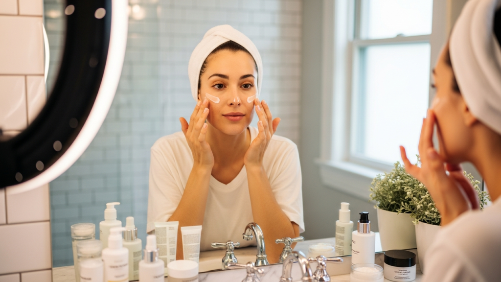 Cuidados baratos para pele saudável aos 40