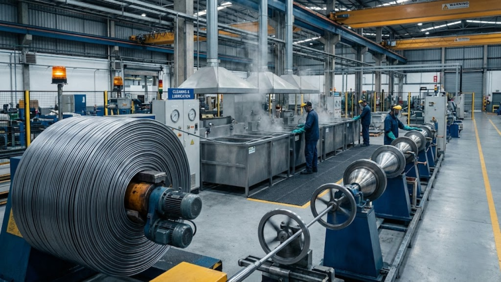 400 milhões de peças por mês: a fábrica em SP que transforma bobinas de 10 km de arame em parafusos usando “pancadas violentas” a frio e banhos de ácido