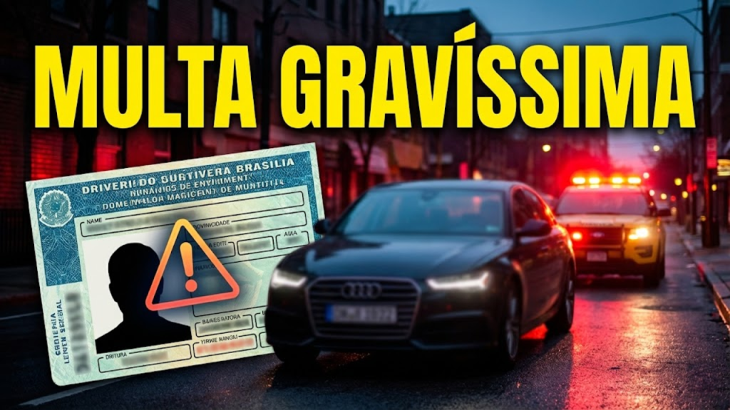 Infrações mais caras do trânsito podem passar de milhares e afetar seu orçamento anual