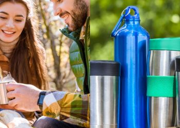 Garrafas térmicas de R$ 39 chamam atenção por vedação forte e ótimo isolamento