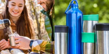 Garrafas térmicas de R$ 39 chamam atenção por vedação forte e ótimo isolamento