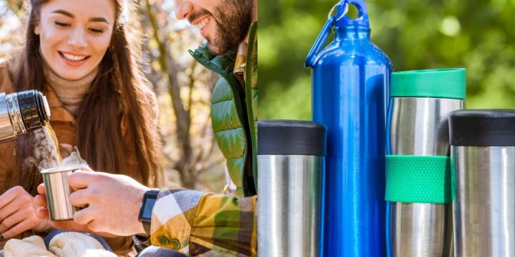 Garrafas térmicas de R$ 39 chamam atenção por vedação forte e ótimo isolamento