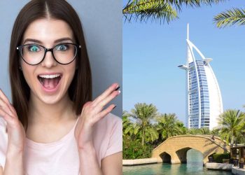 O destino que impressiona com fontes gigantes e arranha-céus