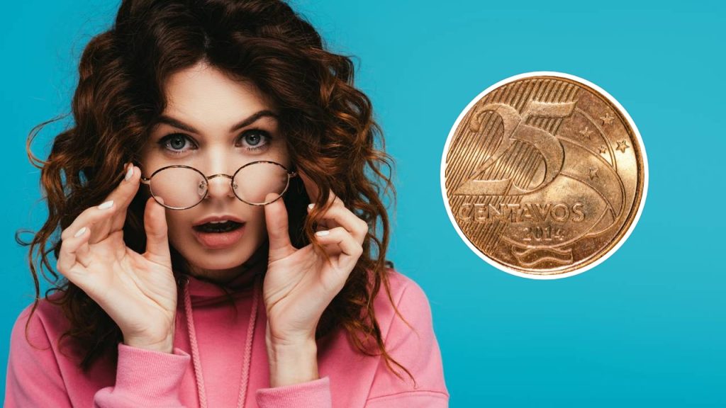 Moeda de 25 centavos está fazendo a festa dos brasileiros neste fim de ano
