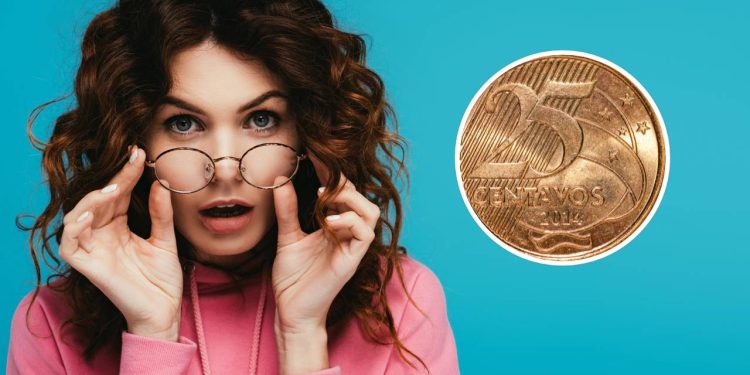 Moeda de 25 centavos está fazendo a festa dos brasileiros neste fim de ano