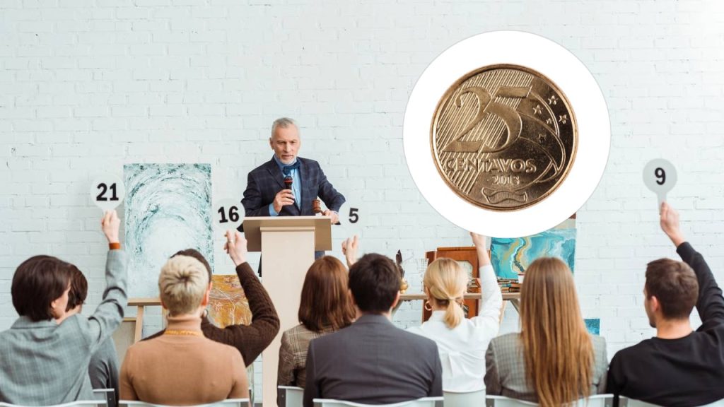 Moeda de 25 centavos está fazendo a festa dos brasileiros neste fim de ano