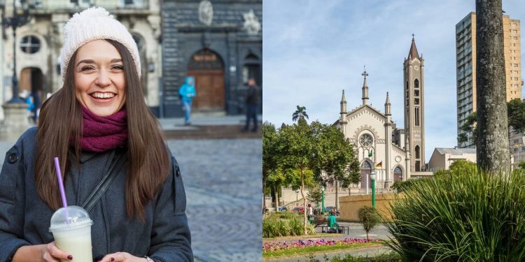 A cidade que muda a rotina de quem busca acolhimento no frio intenso