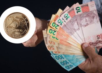 Moeda de 25 centavos está sendo vendida por até 2 mil reais para colecionadores