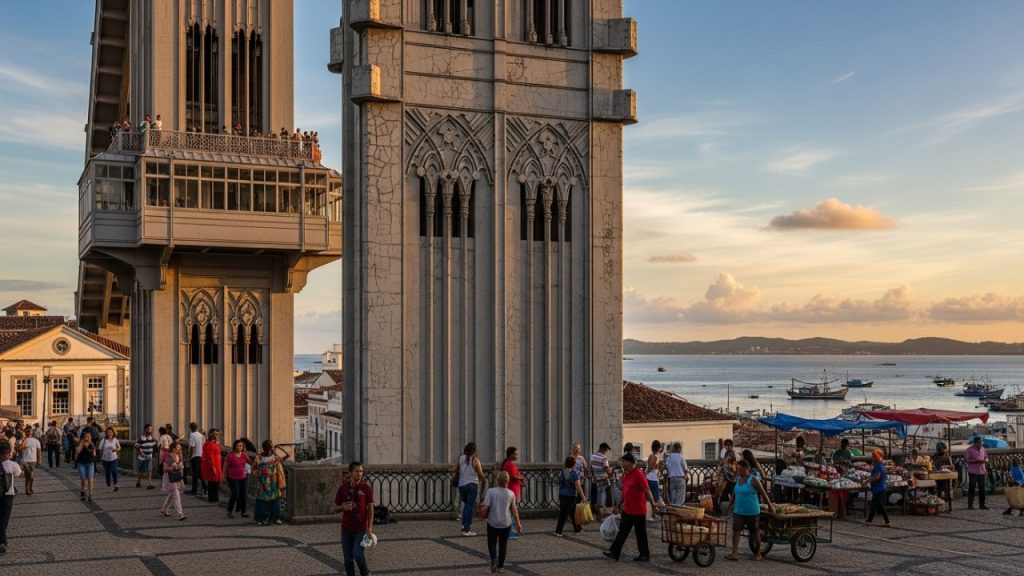 Cidade fundada em 1549 que organizou o território colonial e deu forma ao Estado brasileiro