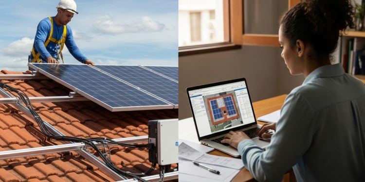 Instalar painéis solares exige curso rápido e paga comissões gordas em um mercado que não para de crescer com a crise energética