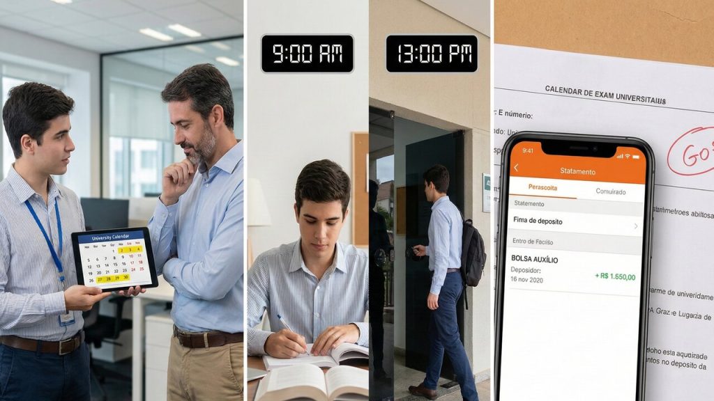 Estudantes que fazem estágio precisam saber deste direito importante em dias de prova