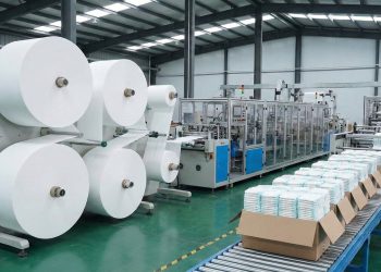 Uma mistura de celulose e um polímero que absorve 30x seu peso em líquido: é assim que a tecnologia cria a fralda descartável